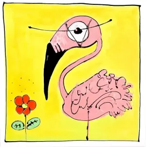Flamingo gelb, 2023